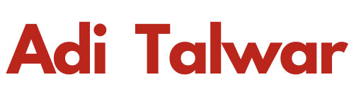 Adi Talwar logo white
